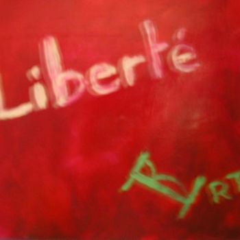 Peinture intitulée "liberté" par Mpi, Œuvre d'art originale