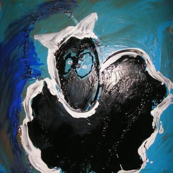 Картина под названием "mouton noir" - Mpi, Подлинное произведение искусства