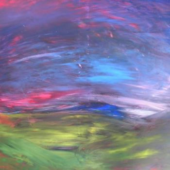 Painting titled "l'horizon de tes ye…" by Mpi, Original Artwork