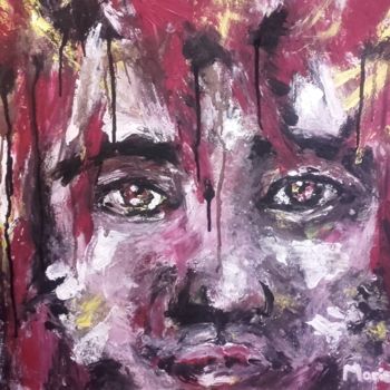 Painting titled "The boy from the ju…" by Marie B., Original Artwork, Acrylic
