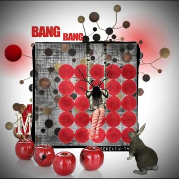 拼贴 标题为“bang-bangfinal-cont…” 由Marie Godichaud, 原创艺术品