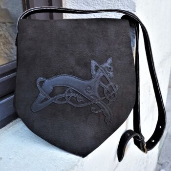 Artesanato intitulada "sac bandoulière ave…" por Marieke Creation, Obras de arte originais, Bolsas de mão