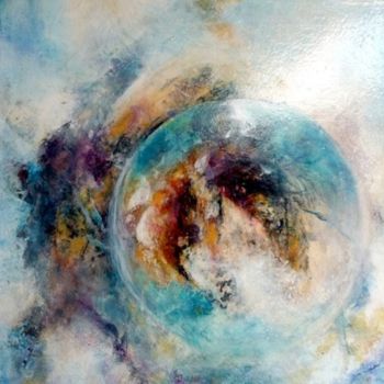 Pintura titulada "l'Univers en mouvem…" por Marie Laplace, Obra de arte original, Otro