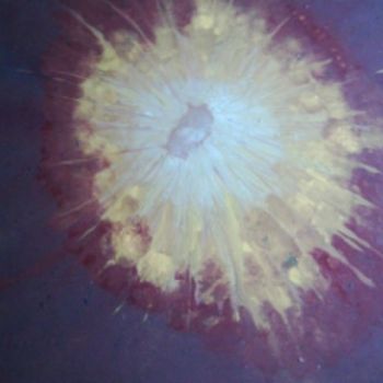 Peinture intitulée "meduse" par Marie Santucci (Cattal), Œuvre d'art originale