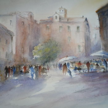 Painting titled "Brocante à Venise.j…" by Marielle Charmantray, Original Artwork, Other