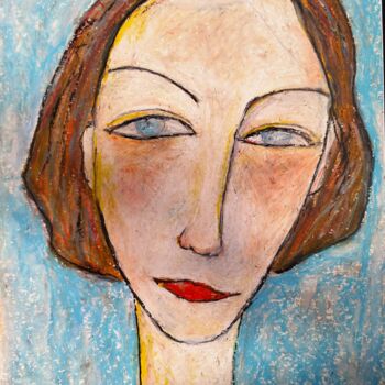 Dessin intitulée "Portrait Pastel à l…" par Yèle Art', Œuvre d'art originale, Pastel