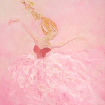 Painting titled "DANCE LABYRINTH, ac…" by Marie Loh, Original Artwork, Oil