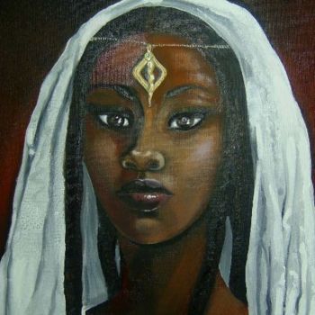 Malarstwo zatytułowany „L'africaine” autorstwa Marielor, Oryginalna praca