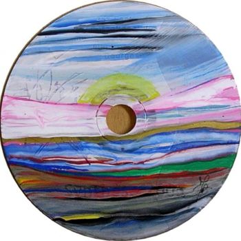 Pintura intitulada "CD1" por Marie-Noëlle Daubanay, Obras de arte originais, Óleo