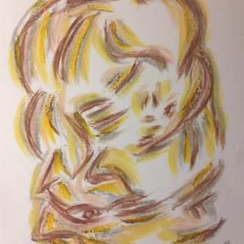Рисунок под названием "Mm" - Mavis, Подлинное произведение искусства, Пастель