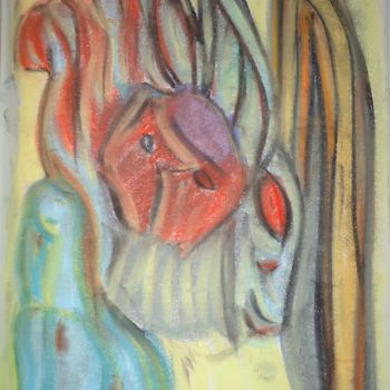 Рисунок под названием "Papel" - Mavis, Подлинное произведение искусства, Пастель