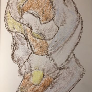 Drawing titled "Terra" by Mavis, Original Artwork, Pastel
