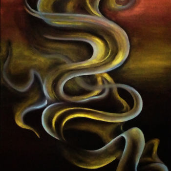 Painting titled "tabacco" by Marienza Calderone, Original Artwork