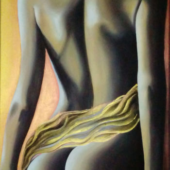 Painting titled "Venere" by Marienza Calderone, Original Artwork