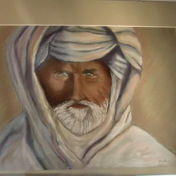 Painting titled "Le Sage" by Marie Odile Nicolas-Lafont, Original Artwork