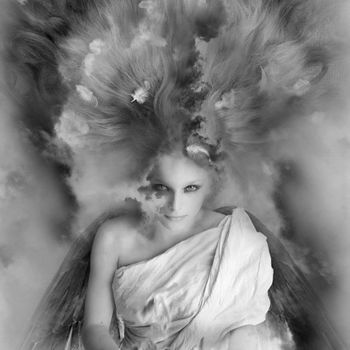 「La Muse」というタイトルの写真撮影 Marie Vdbによって, オリジナルのアートワーク