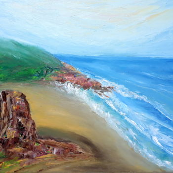 绘画 标题为“Nature marine motiv…” 由Marija Sviličić, 原创艺术品, 油