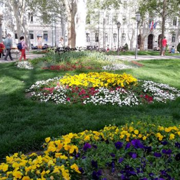 Fotografía titulada "park-zrinjevac-zagr…" por Marija Sviličić, Obra de arte original