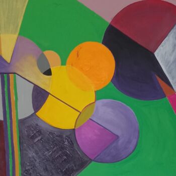 绘画 标题为“Kubismus” 由Marija Weiß, 原创艺术品, 丙烯