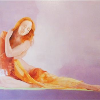 Painting titled "Aprodite" by Marijke Vanwezer, Original Artwork, Oil