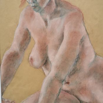 Drawing titled "Mylaine" by Marijo Ponce Fest, Original Artwork, Pastel