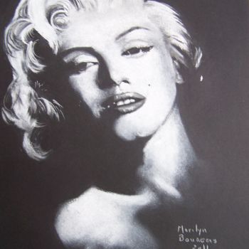 Painting titled "Marilyn Mpnroe" by Marilyn Bourgois, Original Artwork