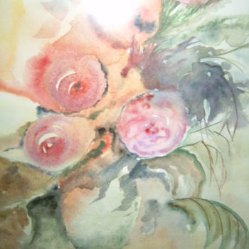 Ζωγραφική με τίτλο "s3400129.jpg" από Marilyn Bourgois, Αυθεντικά έργα τέχνης, Ακουαρέλα