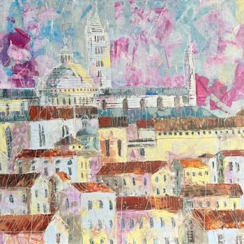 Malarstwo zatytułowany „Siena” autorstwa Marina Czajkowska, Oryginalna praca, Akryl