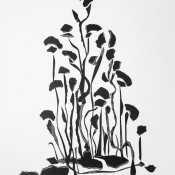Коллажи под названием "Black&White" - Marina Geipel, Подлинное произведение искусства, Коллажи