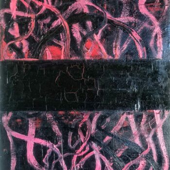 Malarstwo zatytułowany „One Love Abstract” autorstwa Marina Gorbachova, Oryginalna praca, Olej