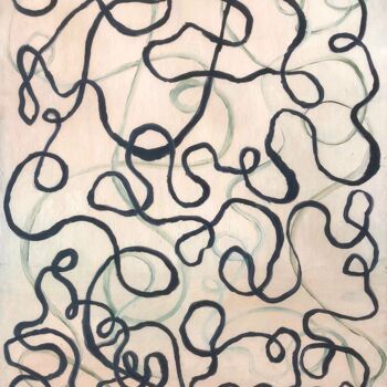 Картина под названием "The Letter Your Nev…" - Marina Gorbachova, Подлинное произведение искусства, Масло