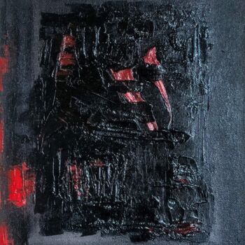 Картина под названием "Kiss" - Marina Gorbachova, Подлинное произведение искусства, Масло