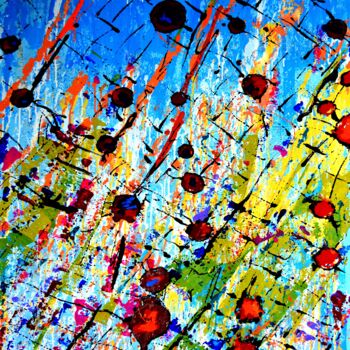 Pintura titulada "bubbles" por Marina Kliman, Obra de arte original, Oleo