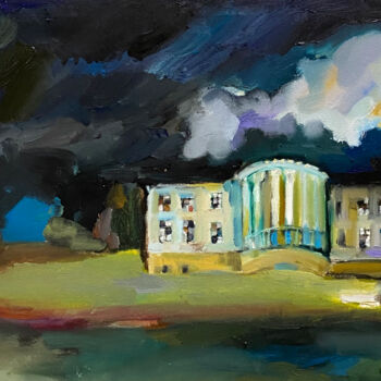 Malerei mit dem Titel "Estate" von Marina Oz, Original-Kunstwerk, Öl