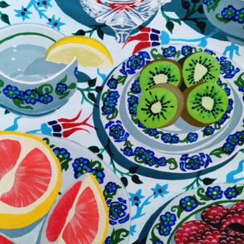 "Salade de fruits" başlıklı Tablo Marina Uman tarafından, Orijinal sanat, Akrilik