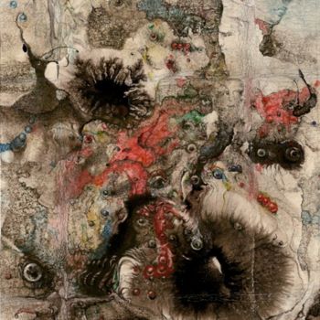 Pittura intitolato "Civilization" da Marina Boytsova, Opera d'arte originale