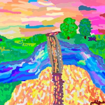 Digital Arts titled "Мост.jpg" by Marina Mulina, Original Artwork, Other