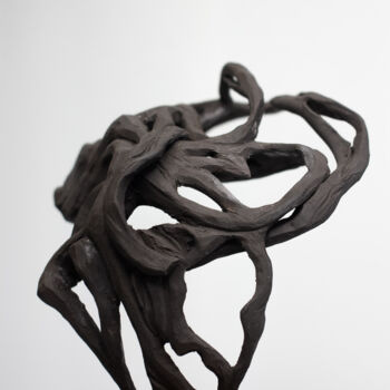 Скульптура под названием "Danse sauvage" - Marine Boucher, Подлинное произведение искусства, Керамика