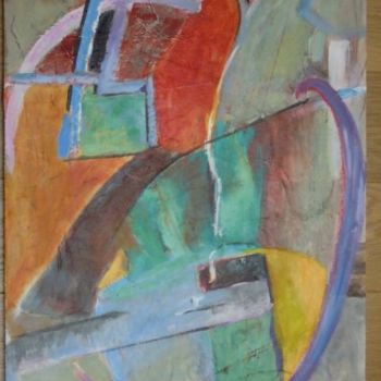 Картина под названием "abstraction 1" - Marine Brivet, Подлинное произведение искусства