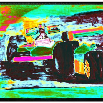 Arte digitale intitolato "Formula1 N.1/10" da Marino De Laura, Opera d'arte originale, Pittura digitale