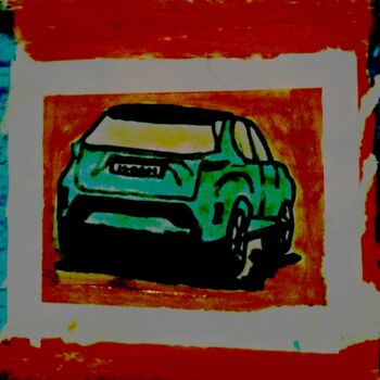 Arte digitale intitolato "Toyota n. 1/10" da Marino De Laura, Opera d'arte originale, Pittura digitale