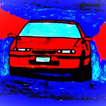 Arte digitale intitolato "Opel n. 1/10" da Marino De Laura, Opera d'arte originale, Pittura digitale