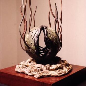 Sculpture intitulée "esfera 2" par Mario Morasan, Œuvre d'art originale