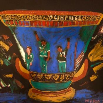 Pintura titulada "black-pride-mexico-…" por Mario Pratesi, Obra de arte original