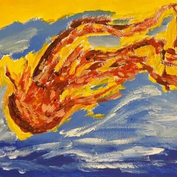 Malerei mit dem Titel "Mare limpido" von Mario Pratesi, Original-Kunstwerk, Öl
