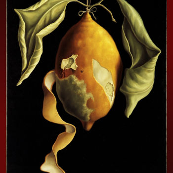 Peinture intitulée "In Pesu" par Mario Sépulcre, Œuvre d'art originale, Huile