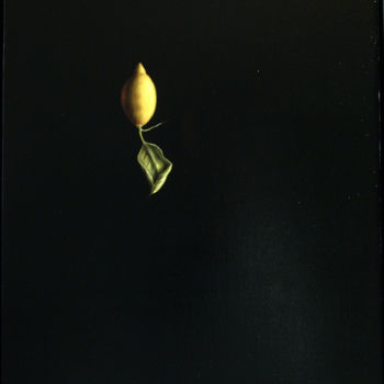 Peinture intitulée "L'homme qui tombe" par Mario Sépulcre, Œuvre d'art originale, Huile