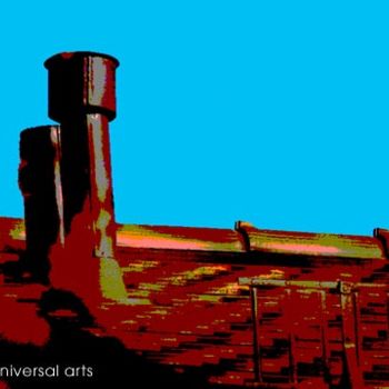 Photography titled "The Roof is on Top…" by Mario Strack, Original Artwork