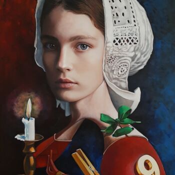 绘画 标题为“Beatrice” 由Mario Venza, 原创艺术品, 丙烯
