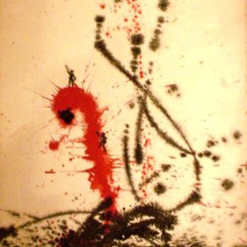 Картина под названием "bichos" - Mário Fresco, Подлинное произведение искусства, Масло